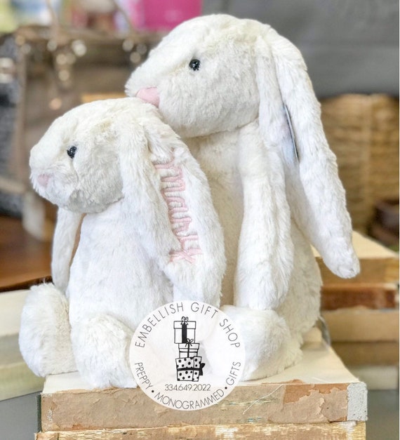 monogrammed jellycat