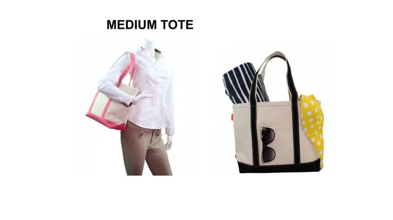 Corporate Gift Bachelorette Gifts Personalized Tote Bridal Party Totes Medium Custom Boat Tote Bag Monogrammed Canvas Bag Beach Bag