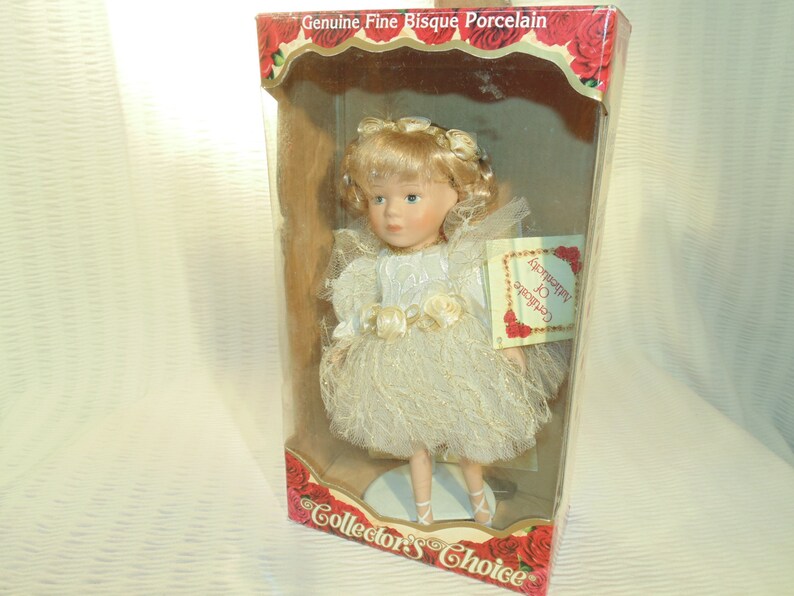 porcelain ballerina doll