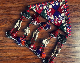 Embroidered hanging decoration from Afghanistan. #5.