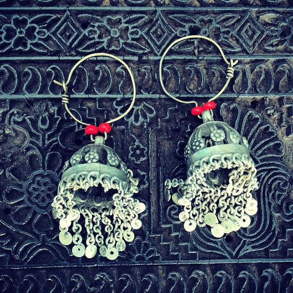 Vintage Bohemian earrings. - image 1