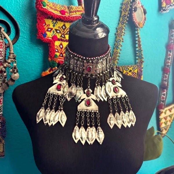 Choker from Turkmenistan. #13.