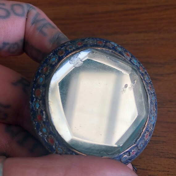 Multan enamel mirror ring. #7. - image 2