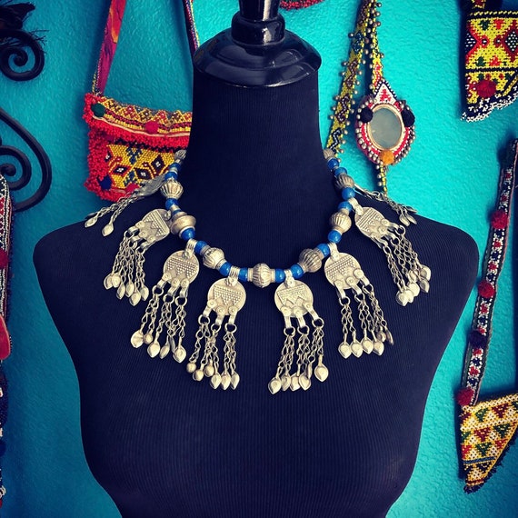 Kuchi coin necklace.
