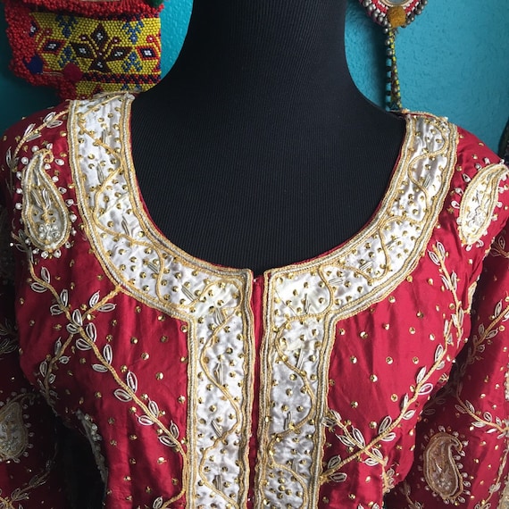 Beaded Indian bridal top. - image 3