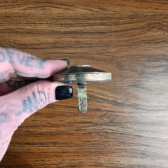 Double finger ring. (Size large). - image 5