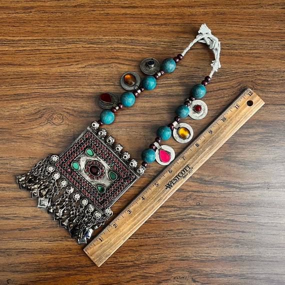 Kuchi necklace with dangles. #2. - image 10