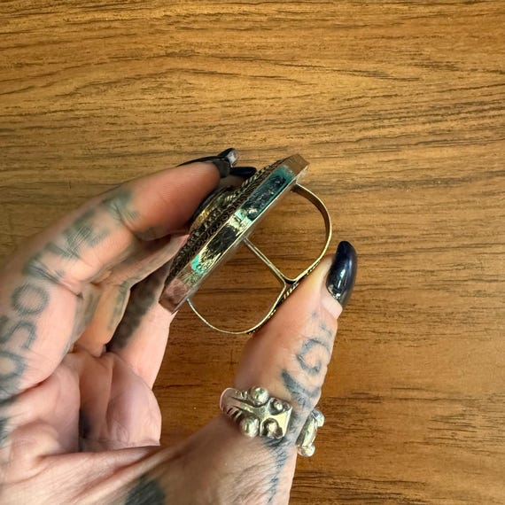 Double finger ring. (Size large). B. - image 6