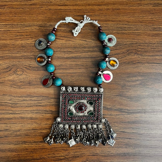 Kuchi necklace with dangles. #2. - image 6