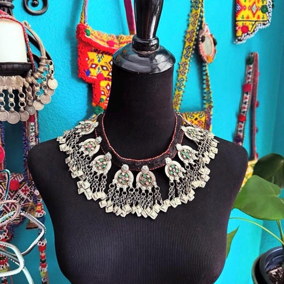 Kuchi coin necklace.