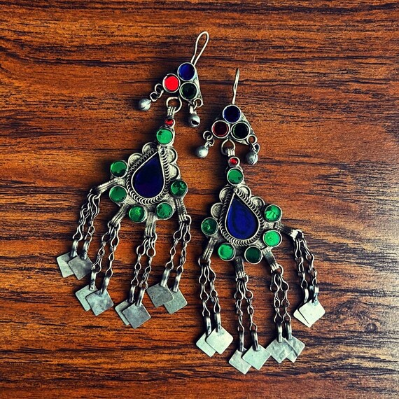 Vintage Bohemian earrings.