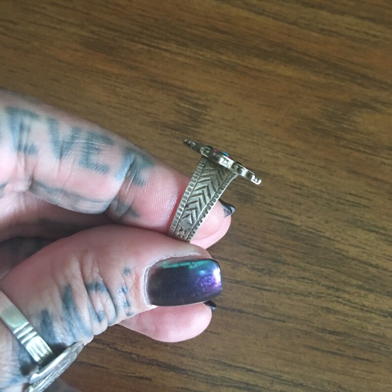 Silver ring from Afghanistan #16.
