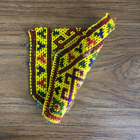 CLEARANCE. Kuchi beaded pocket patch. #21. - image 5