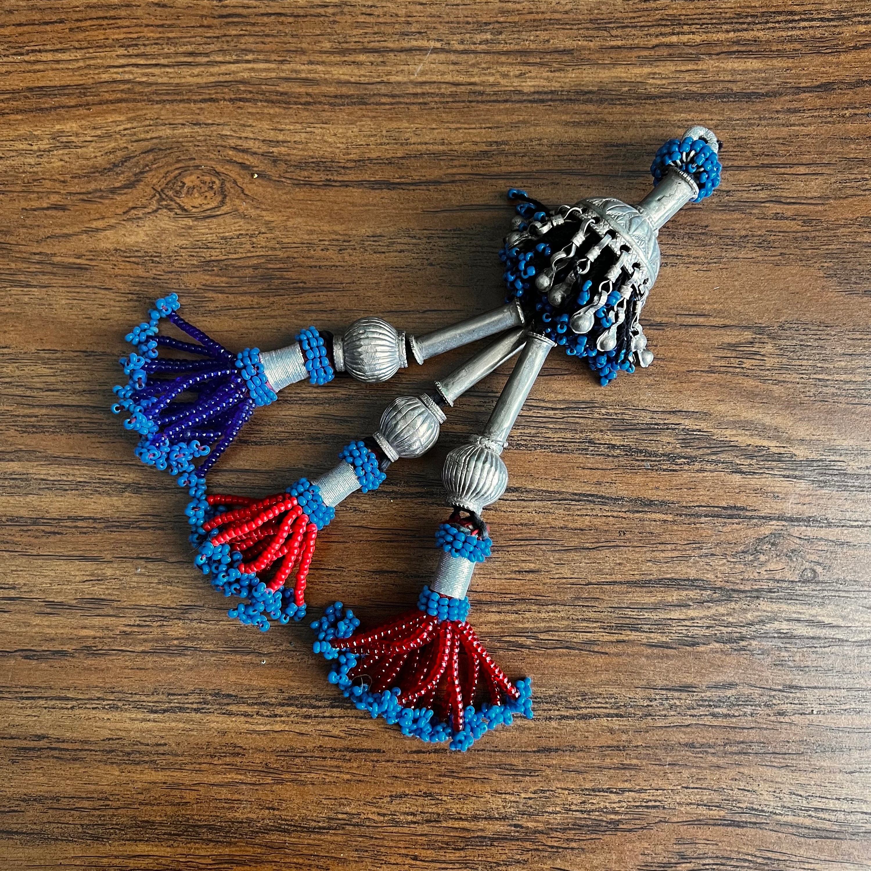 PREMIUM. Kuchi Tassel With Metal Components. - Etsy