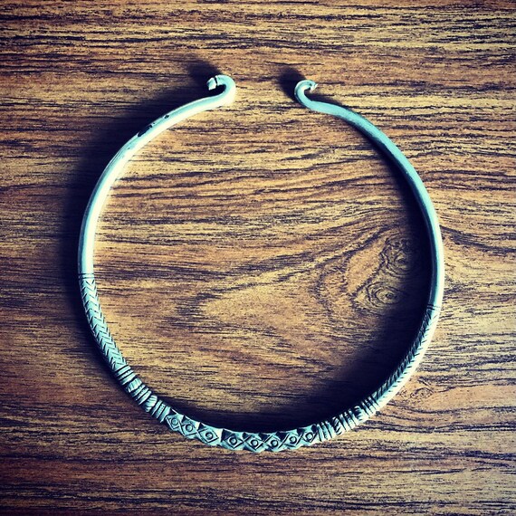 Vintage Indian neck ring. - image 1