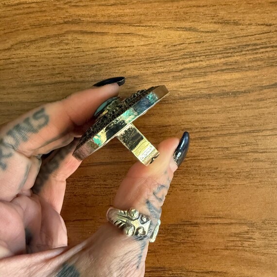 Double finger ring. (Size large). B. - image 7