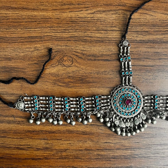Head ornament with turquoise. #7. - image 4