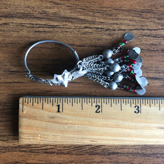 Silver Kuchi dangle earrings. - image 8