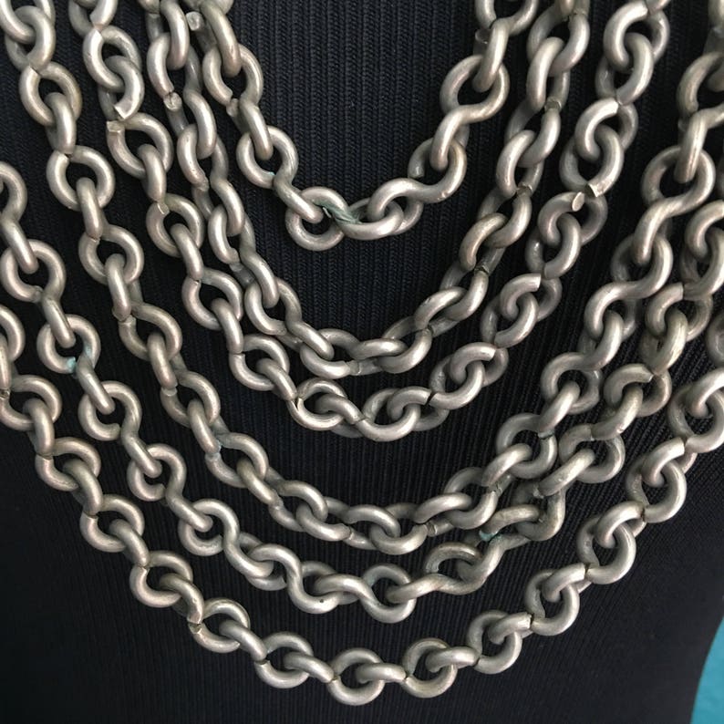 Multi chain Banjara necklace.
