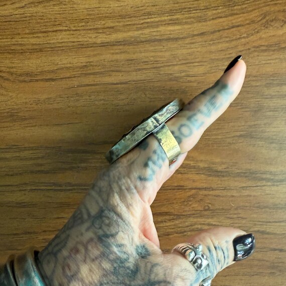 Huge two finger ring. LARGE SIZE. - image 3
