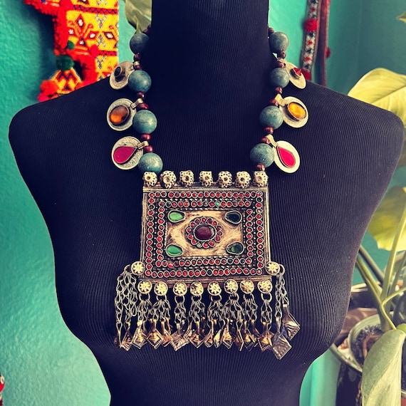 Kuchi necklace with dangles. #2. - image 1