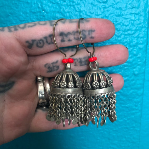 Vintage Bohemian earrings. - image 2
