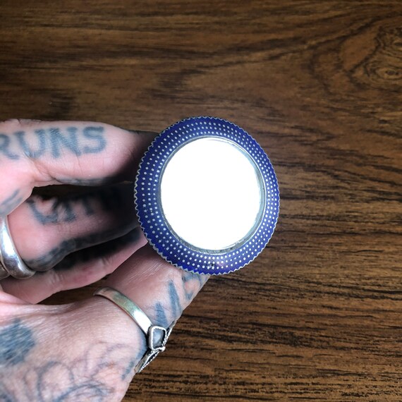 Multan enamel mirror ring. #2. - image 4