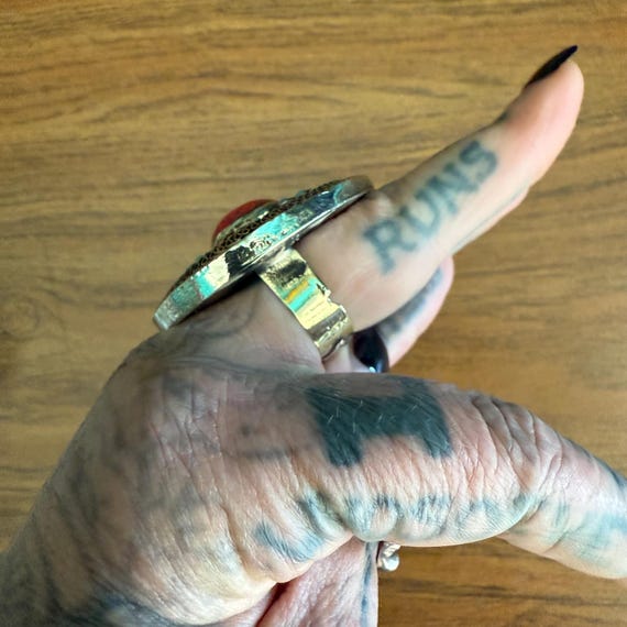 Double finger ring. (Size large). C. - image 3