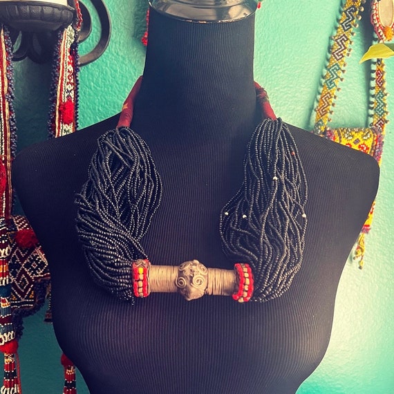 Beaded necklace from Kohistan. - image 2