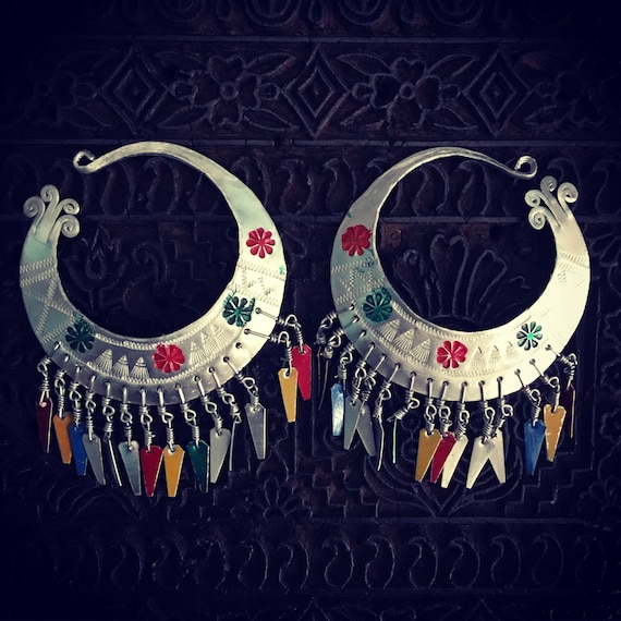 Bohemian earrings. - image 1