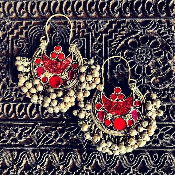 Premium vintage Kuchi Earrings. - image 1