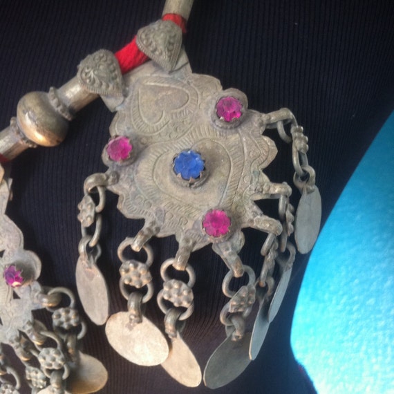 Large vintage Kashmiri necklace. - image 4