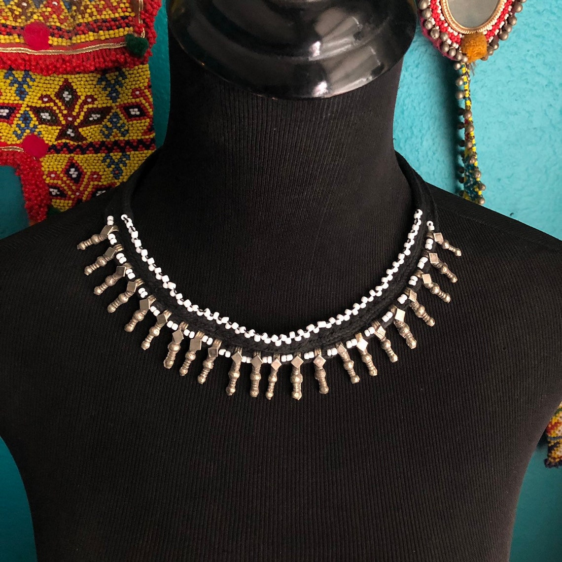 Kuchi shoelace Necklace. 1. Etsy