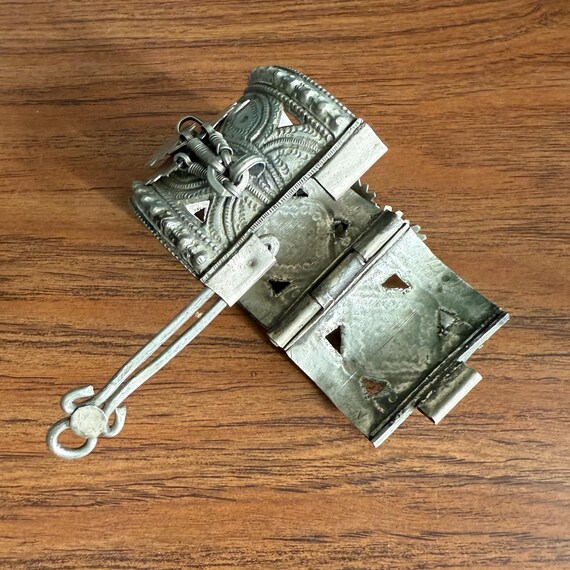 Premium Kuchi hinged cuff with dangles. - image 12