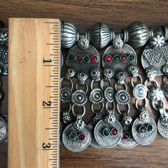 Kuchi coin necklace. (Dangle missing). - image 10