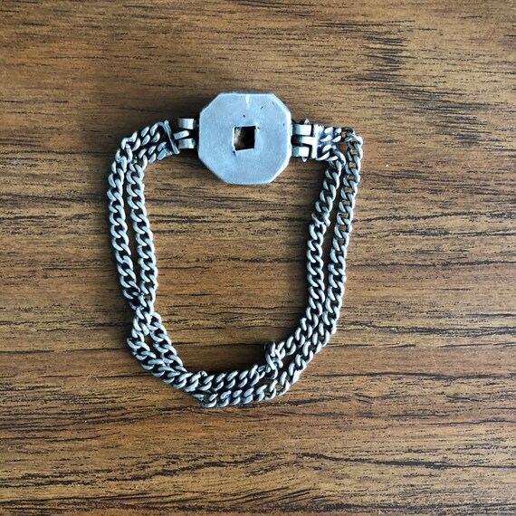Indian silver upper arm bracelet. - image 6