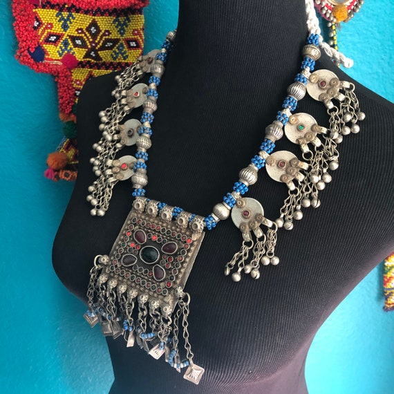 Kuchi necklace with dangles. - image 5