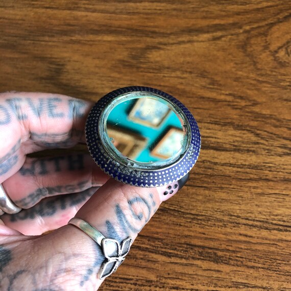 Multan enamel mirror ring. #3. - image 3