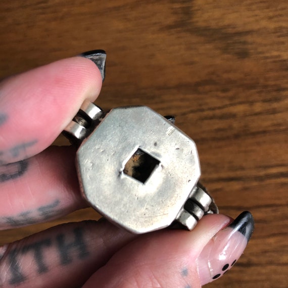 Indian silver upper arm bracelet. - image 7