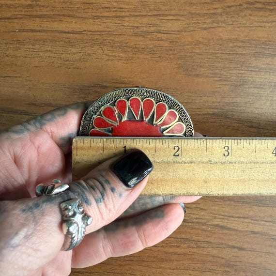 Huge two finger ring. LARGE SIZE. - image 10