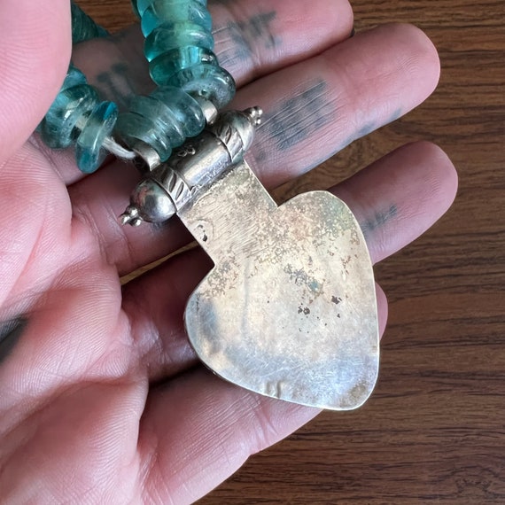 Turkmen necklace with Asyk pendant. - image 9