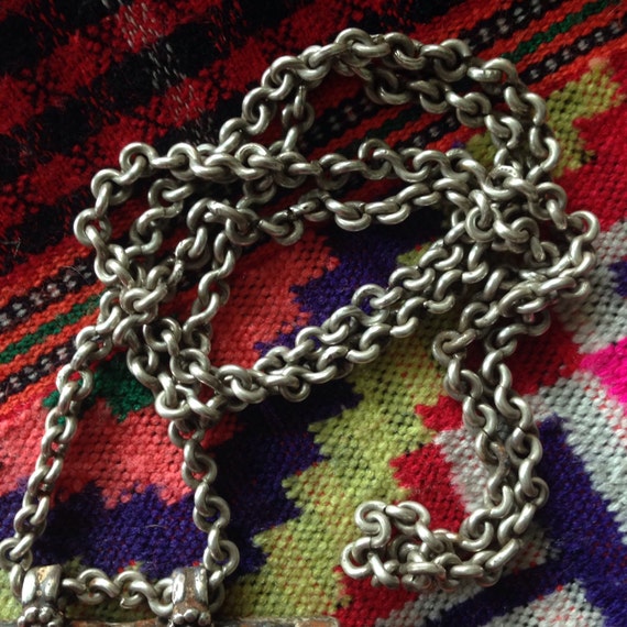 Huge silver devotional necklace. - image 4