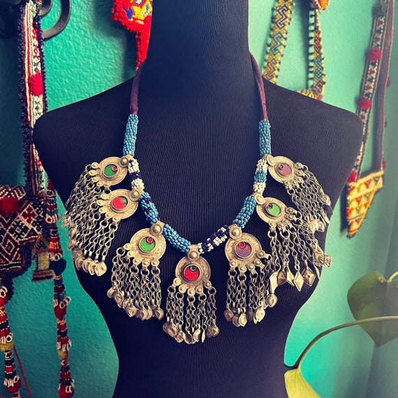 Kuchi coin necklace.