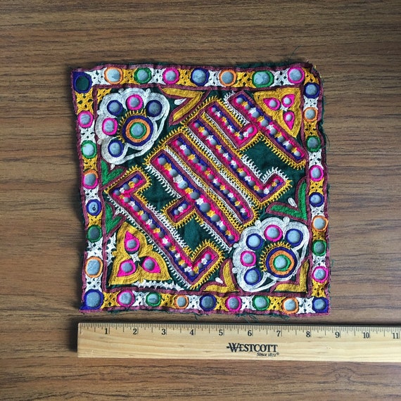 Banjara embroidered patch. #39. - image 6