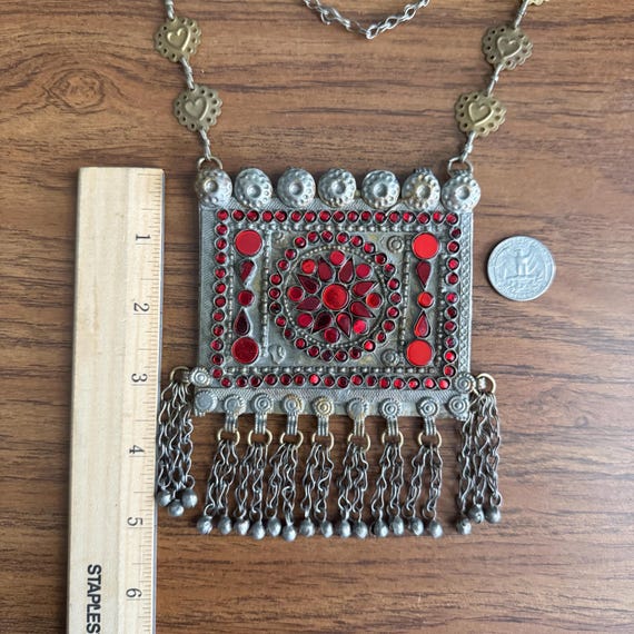 Kuchi necklace with dangles. #9. - image 8