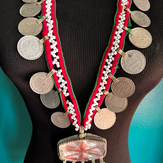 Kuchi coin necklace. View 4