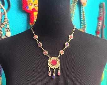 Chintzy boho necklace