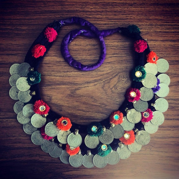 Kuchi coin necklace.