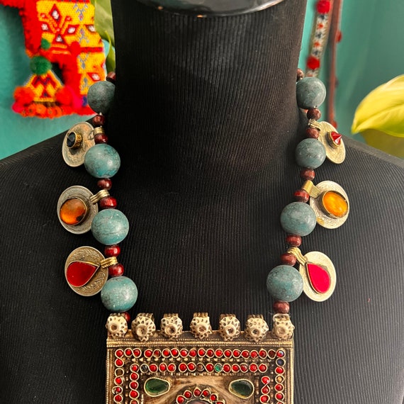 Kuchi necklace with dangles. #2. - image 2