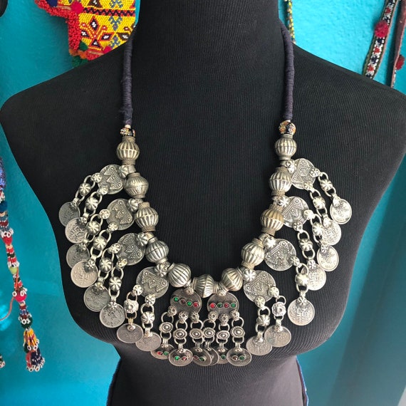 Kuchi coin necklace. (Dangle missing). - image 2